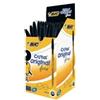 BIC Penna a sfera Cristal - punta fine 0,8 mm - nero - Bic - conf. 50 pezzi (unità vendita 1 pz.)