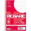 PIGNA Ricambi forati rinforzati Pignaric - A4 - 1 rigo - 80gr - Pigna - conf. 40 pezzi (unità vendita 1 pz.)