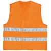 DELTAPLUS Gilet alta visibilità GILP2 - poliestere - taglia L - arancio fluo - Deltaplus (unità vendita 1 pz.)