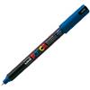 UNI MITSUBISHI Marcatore a base d'acqua Uni Posca Pen PC1M - punta extra fine 0,7mm - blu - Uni Mitsubishi (unità vendita 1 pz.)