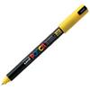 UNI MITSUBISHI Marcatore a base d'acqua Uni Posca Pen PC1M - punta extra fine 0,7mm - giallo - Uni Mitsubishi (unità vendita 1 pz.)