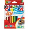 CARIOCA Pennarelli Joy - punta 2,6mm - colori assortiti - lavabili - Carioca - scatola 24 pezzi (unità vendita 1 pz.)