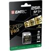 Emtec - SD Speedin USH-1 U3 - ECMSD256GXC10SP - 256GB (unità vendita 1 pz.)