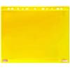 Djois Buste forate - per supporti magnetici ad anelli - A4 - giallo - Djois - conf. 5 pezzi (unità vendita 1 pz.)