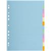 EXACOMPTA Separatore Forever Pastel - A4 - 12 tasti - cartoncino - 170 gr - Exacompta (unità vendita 1 pz.)