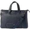 IN TEMPO Borsa espandibile Gate Trended - con manici - 41 x 30 x 7 cm - ecopelle - blu - In Tempo (unità vendita 1 pz.)