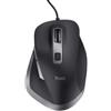 TRUST Mouse Fyda - a filo - nero - Trust (unità vendita 1 pz.)