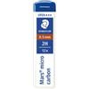 STAEDTLER Astuccio 12 Mine Mars Micro - mina 0,5mm - gradazione 2H - Staedtler - conf. 12 astucci (unità vendita 1 pz.)