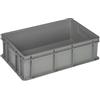 Mobil Plastic Cassa industriale Europa - 60 x 40 x 17 cm - 32 L - PP - grigio - Mobil Plastic (unità vendita 1 pz.)