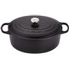 Le Creuset Cocotte ovale Evolution in ghisa vetrificata, diameter 35 cm, Nero, 21178350000430