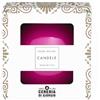 Cereria Di Giorgio - Candela Sfera decorativa laccata - Diametro 10 cm - Colore Fucsia - Durata 49 Ore - Confezione Regalo - Home Decor Collection - Artigianale