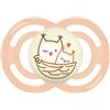 MAM Perfect Night Ciuccio Luminoso in Silicone Skinsoft con Custodia Porta Succhietto, 6+ Mesi, Rosa