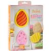 Decora 0255226 Tagliapasta E Marcatori Pasqua, In Plastica, Il Kit Ideale per Creare Decorazioni in Pasta di Zucchero o di Gomma, Made in Italy, Design originale. Confezione da 3 pezzi.