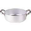 Baldassare Agnelli Pentole Agnelli Casseruola Bassa con Due Maniglie, Alluminio, 38 cm
