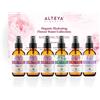 Alteya Collezione spray per acqua di fiori idratanti biologici, 6 psc x60 ml - 100% USDA certificata Organic Pure Natural Flower Acqua distillata a vapore da Alteya Organics