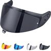 JQF Gear Visiera Casco Moto per Shark SKWAL i3/RIDILL 2/ D-SKWAL 3,Sostituzione della Visiera della Lente del Casco del Parabrezza del Motociclo per Il Casco Integrale (Nero)