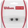Wilson WRZ537000, Antivibrazione con Logo per Racchetta Unisex - Adulto, Chiaro/Nero, Taglia Unica