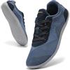 Uwowd Barefoot Donna Minimaliste Uomo Scarpe Piedi Nudi Unisex Walking Fitness Running Antiscivolo,Blu 40