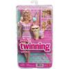 MATTEL JFP36 BARBIE CUCCIOLI A PASSEGGIO ROSA