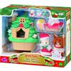 SYLVANIAN FAMILIES SYLVANIAN FAMILEIS 5822 CASETTA ALBERO DI NATALE BABY SANTA