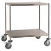 Kongamek Carrello in acciaio inox con freno 650 x 440 x 1010 - Kongamek KM60367MRU