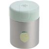 LÄSSIG Scaldavivande per bambini in acciaio inox a prova di perdite 315 ml/Food Jar Happy Fruits Lemon