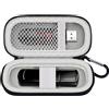 casmilee Borsa per USB Stick compatibile con SanDisk/per Samsung/per PNY Flash Drive, Memory Stick Thumb Drive, borsa per dati, 16/32/128GB, accessori elettronici, organizer, supporto (nero)