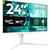 Philips Gaming Monitor 24M2N3201A 23.8 pollici, 1920x1080, FHD, 180Hz, Fast IPS Panel, 0.5ms MPRT, Speakers, Height Adjustment (HDMI2x 2.0 DP 1x 1.4) Adaptive Sync, HDR10, G-Sync Comp., Bianco