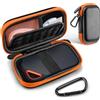 NEUTYPECHIC Custodia Rigida per SanDisk Extreme Pro, SSD portatile da 1 TB, 2 TB, 500 GB,Porta Cavi Organizer, EVA Resistente Impermeabile e Resistente Alla Pressione Utilizzato per SSD HDD