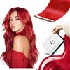 RUNATURE Extension Biadesive Capelli Veri 45cm 10Pcs 25g Rosso #Red