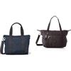 Kipling Asseni Mini, Tote Donna, Blu (Blue Blue 2), Taglia unica ART, Tote Bag, Donna, Nero Noir, Taglia unica