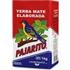 Yerbee Pajarito Yerba Mate Tè Tradizionale 1kg | Yerba Mate Paraguay | Bevanda disintossicante ed energetica