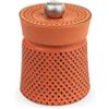 Peugeot Bali Fonte 35426 - Macinapepe manuale con regolazione classica, altezza: 8 cm, in ghisa, colore: Arancione