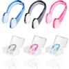 Half Forest Fermanaso In Silicone Clip Per Il Naso Che Nuota Stringinaso Nuoto Fermanaso Impermeabile Con Scatola Di Immagazzinaggio Per Principianti Di Nuoto Nuotatori Professionisti(6pc)