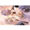 Hobbyfun Stampo con 2 Forme PORTACANDELA FORMINE MOLDS Fiori nastrini per colate di Gesso