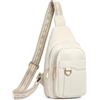 GAEKEAO Borsa Tracolla Donna, Piccolo Zaino Monospalla in Pelle PU con Cinturina Regolabile per Viaggi Escursionismo Shopping, Regalo per le Donne