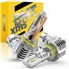 BMT xms 9006 LED Lampadine, HB4 LED fendinebbia 20000LM 6500K Bianco 600% Luminosità, Mini Formato Plug and Play, confezione da 2