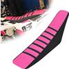 BIUGERCN Coprisedili universali per moto antiscivolo con cuscino morbido per EXC XC SX FE TE WR CRF XR RMZ KLX YZ PW, la maggior parte delle moto da cross, pit bike, enduro, rosa