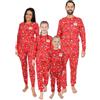 Elves Behavin' Badly Elf Squad, set di pigiami natalizi in cotone per tutta la famiglia, per ragazzi, ragazze, uomini, donne e bambini, Rosso, XXL