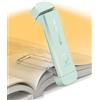 HIONXMGA Luce Lampada da Lettura per Libro 7 LED, Luce per Lettura Libri a Letto Ricaricabile Portatile con Clip, 3 Temperature Colori, Luminosità Regolabile in modo continuo per Studio, Lavoro a Maglia(Menta)