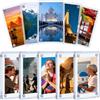 Wigearss 10 Pezzi Cornice Portafoto di Acrilico Trasparente, Cornice Portafoto Due Facce Magnetico, Cornici Magnetiche Foto, 6x9cm