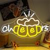 SIGNSHIP Bier Neon Schild für Bierbar Wanddeko Cheers Led Schild USB Betrieben Bier Neon Sign Dimmbar Beer Leuchtschild mit 6 Ebene für Kneipe,Club,Wohnzimmer,Party,Geschenk