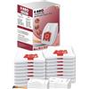 E-HAO FJM & GN Sacchetti per Miele aspirapolvere C1/C2/C3, S8/S6/S5/S4/S2 | 16 sacchetti con 8 filtri, microfiltrazione a 5 strati, tecnologia antistrappo, design anti-scoppio