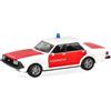 Herpa Basic modello di auto Ford Granada vigili del fuoco, giallo Giamaica, in scala 1:87, modello base economico, tedesco, statuetta plastica