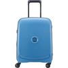 DELSEY PARIS - BELMONT PLUS MR (Materiale Riciclato) - Valigia rigida da cabina 55 cm x 40 cm x 20 cm - 33 L - S Slim - Blu zinco