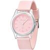CIVO Semplice Orologio Donna Silicone: Rosa Orologio Analogico Impermeabile per Adolescenti - Grande Quadrante Facile Da Leggere Quarzo - Perfetto per L'uso Quotidiano e la Scuola