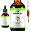 Onznoz Probiotico Per Gatto 60Ml, Gocce Probiotiche Per Gatto, Per Sostenere La Salute Intestinale, Rafforzare Il Sistema Immunitario, Sollievo Del Disagio gastrointestinale, Pre- & Probiotici Con Enzimi