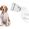 FURGUARD Bicchiere nebulizzatore per Cani e Maschera per inalazione, Maschera per Ossigeno per Animali Domestici, Adatta per Cani di Taglia Media, Bianca (M)