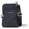 Baggallini Securtex Borsa a tracolla antifurto, Marina francese., Taglia unica