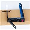 Heretom 2,5 SAS/SATA Disco Rigido Tray Caddy Vassoio per HP Proliant Gen8 Gen9 DL380p G8 DL560 DL388 DL360p DL160 ML350e ML310e SL250s Series, PN:651687-001 653955 651699 (adatta solo per 2,5 SFF)